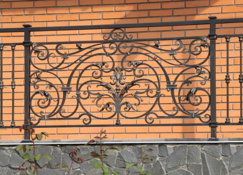 Кованый балкон БК-100 — Arm-Kovka Истра