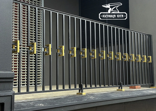 Кованый балкон БК-1000 — Arm-Kovka Истра