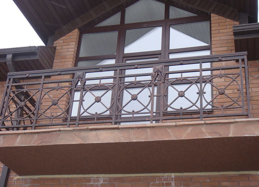 Кованый балкон БК-3 — Arm-Kovka Истра