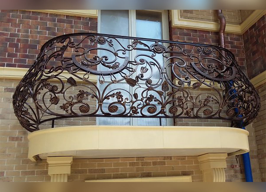 Кованый балкон БК-5 — Arm-Kovka Истра