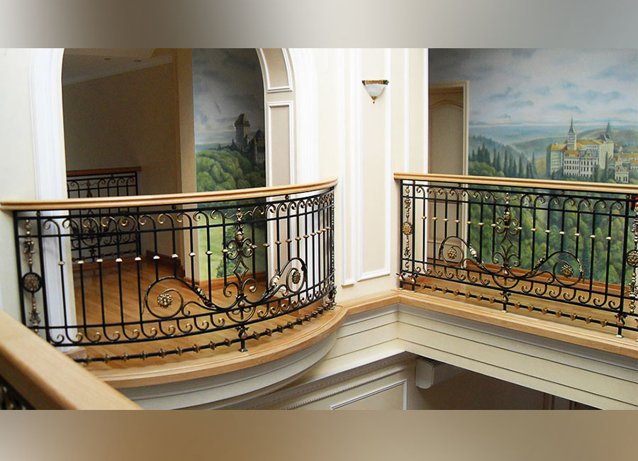 Кованый балкон БК-6 — Arm-Kovka Истра