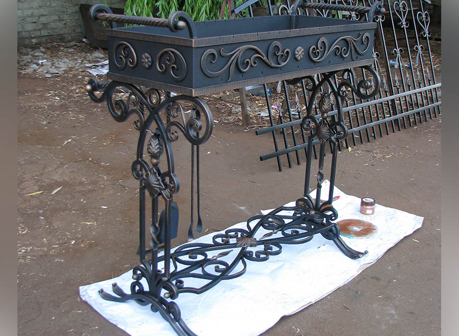 Кованый мангал КМ-14 — Arm-Kovka Истра