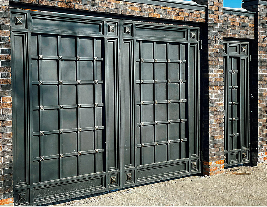 Кованые ворота КВ-1001 — Arm-Kovka Истра