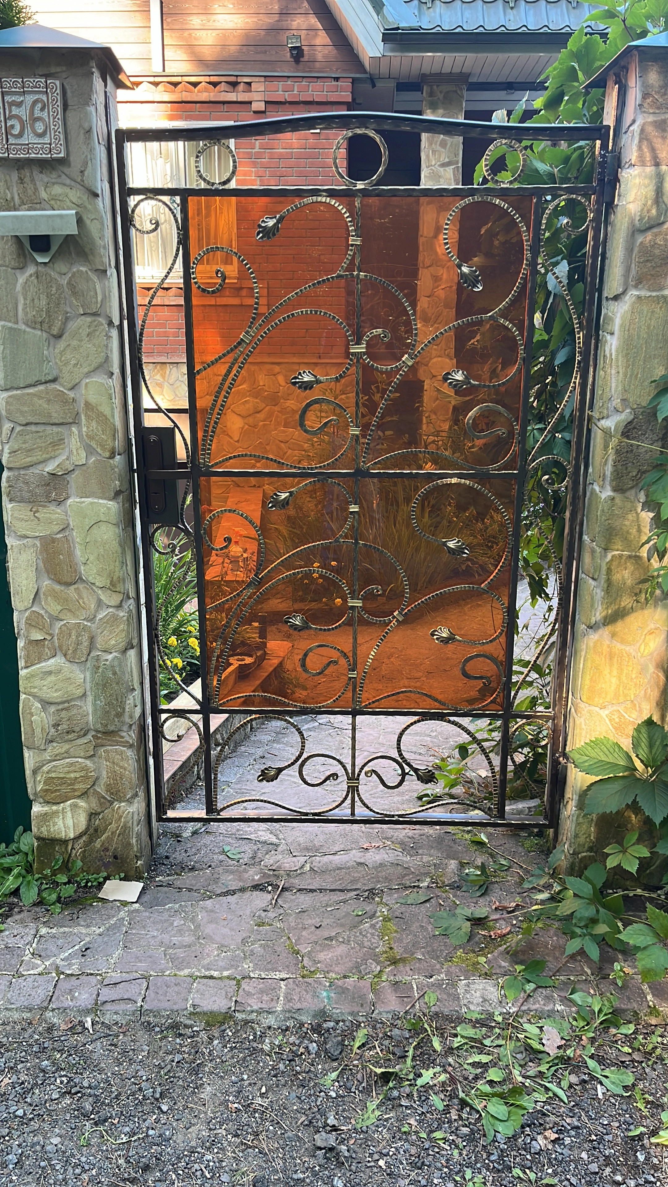 Кованые калитки КА-008 — фото 1