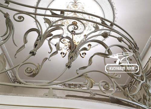 Кованые перила Л-1 — Arm-Kovka Истра