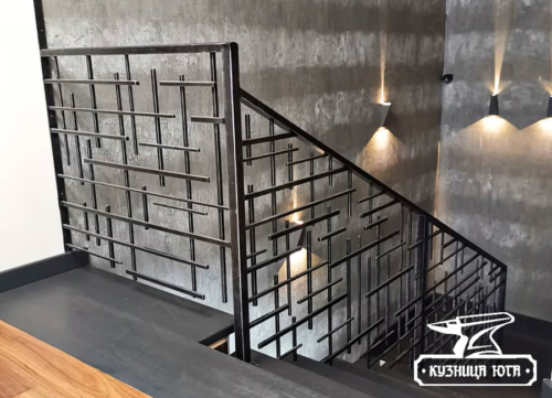 Кованые перила Л-103 — Arm-Kovka Истра