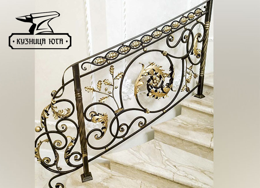 Кованые перила Л-109 — Arm-Kovka Истра