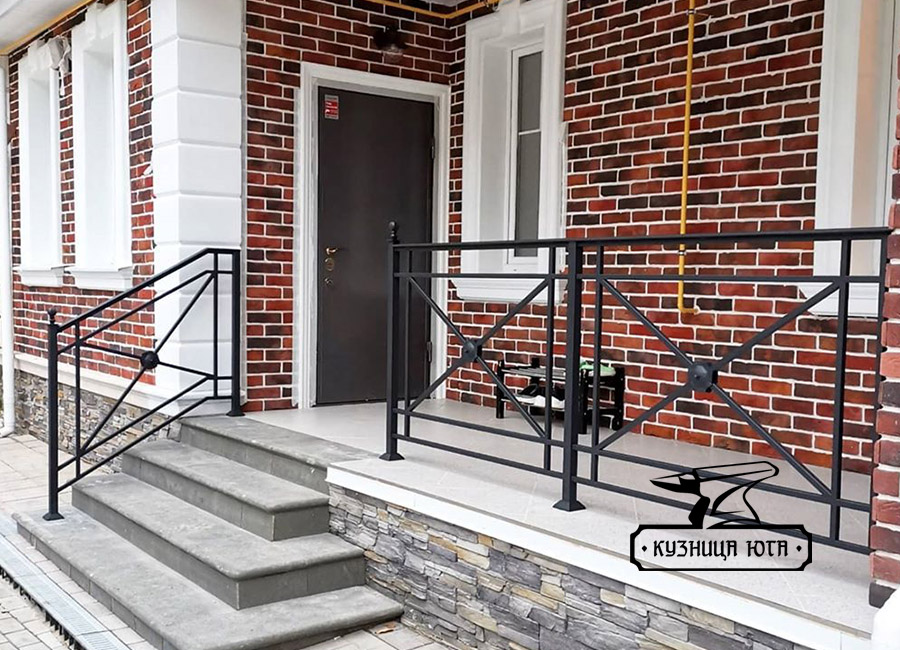 Кованые перила Л-111 — Arm-Kovka Истра
