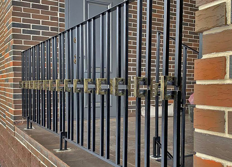 Кованые перила Л-112 — Arm-Kovka Истра