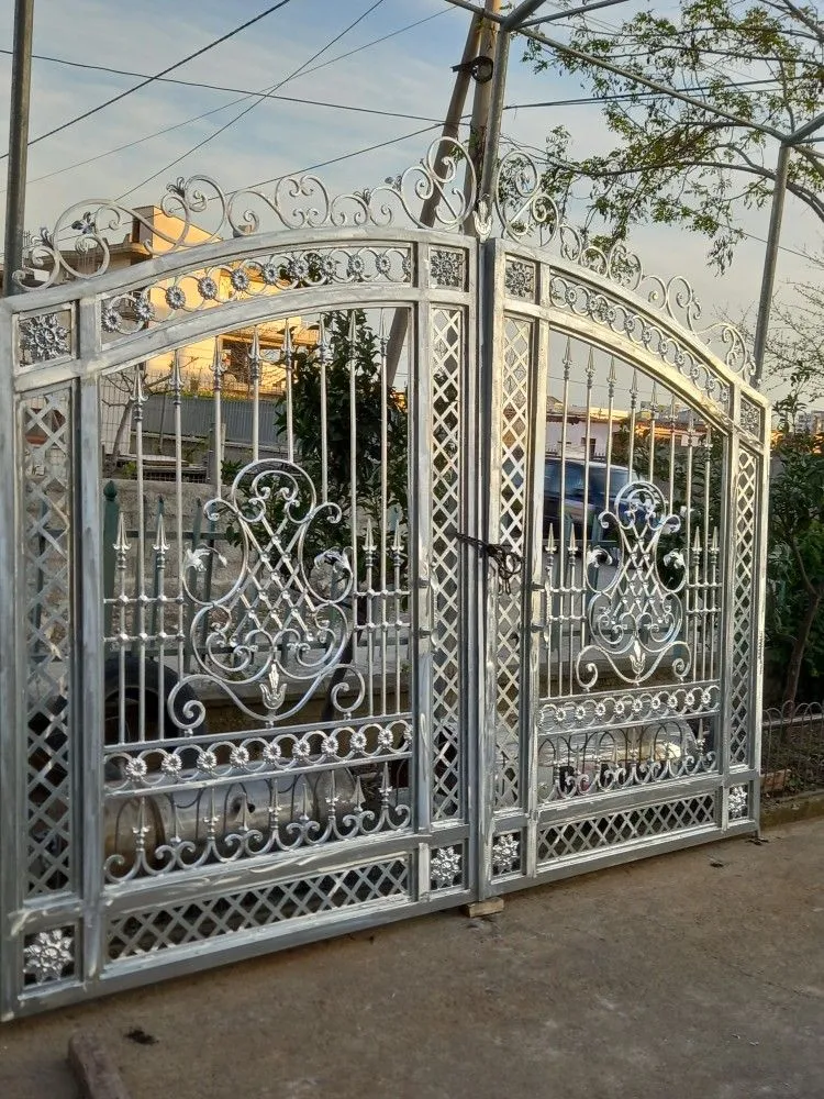 Кованые ворота КВ-011 — фото 1