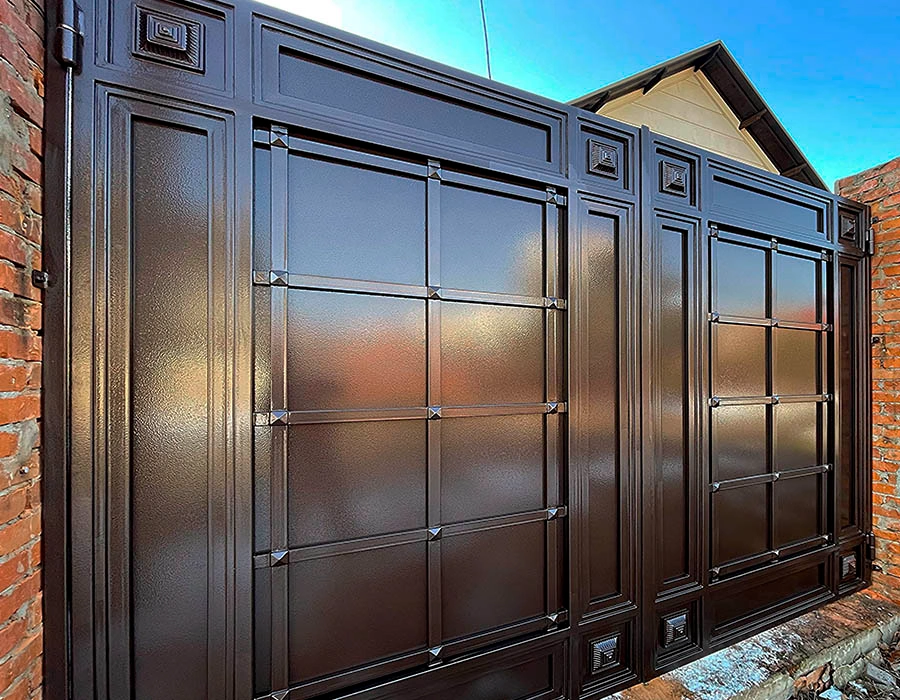 Кованые ворота КВ-023 — фото 1