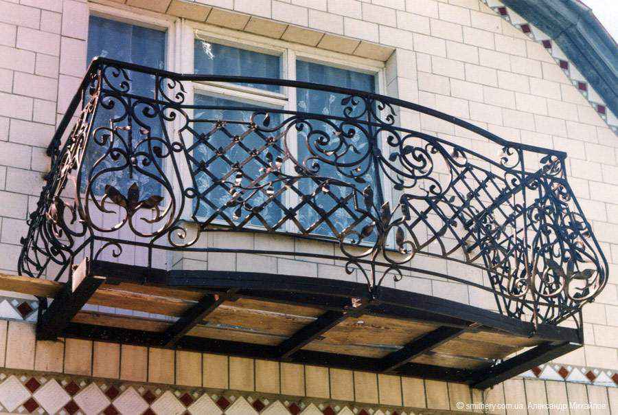 Кованые балконы в истринском районе