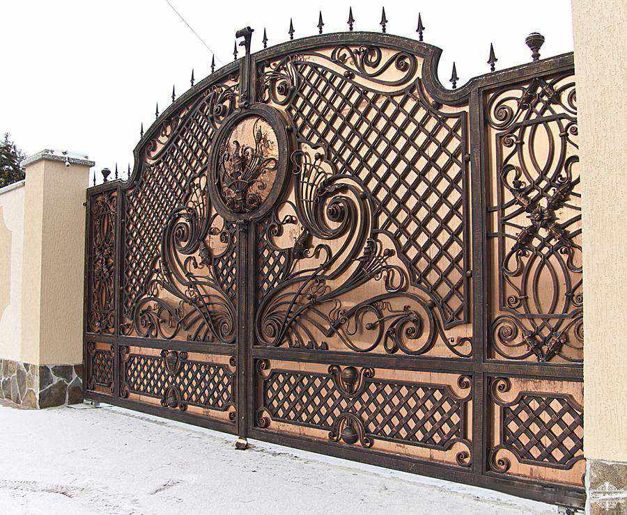 Кованые ворота и калитки в истринском районе